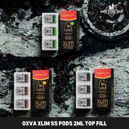 OXVA Xlim SS Pods 2ml Top Fill