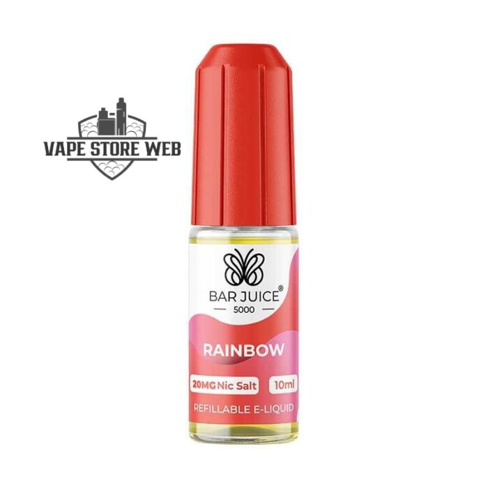 Rainbow 50mg Bar Juice Nic Salt E liquid