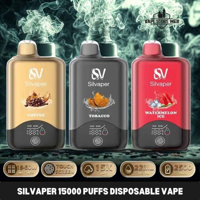 Silvaper 15000 Puffs Disposable Vape Silvaper 15000 Puffs Disposable Vape
