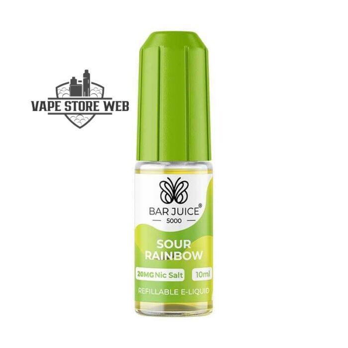 Sour Rainbow 50mg Bar Juice Nic Salt E liquid