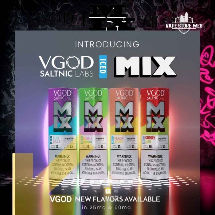 VGOD Iced Mix Series Salt 30ml VGOD Iced Mix Series Salt 30ml