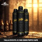 Yalla Evo DTL 0.3 Mg 12000 puffs Disposable Vape