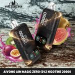 Aivomo aim magic zero (0_) nicotine 20000 puffs disposable Vape in Dubai