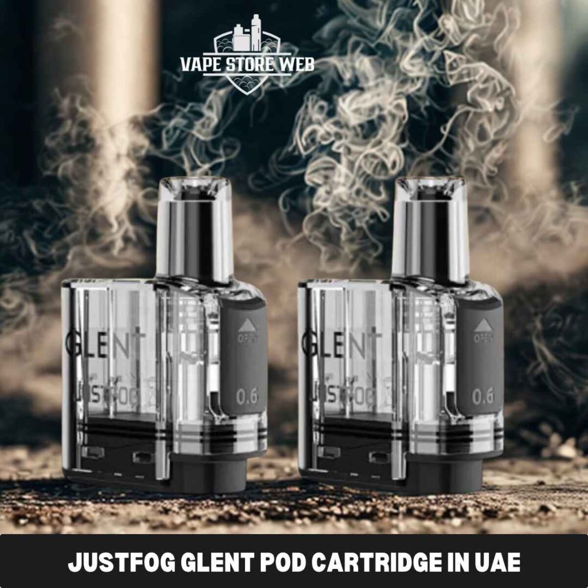 Justfog Glent Pod Cartridge (Pack of 2) | Buy Now