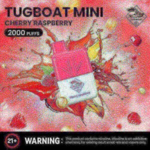 Tugboat Mini 2000 Puffs 2 Nicotine Disposable Vape In UAE Cherry Raspberry