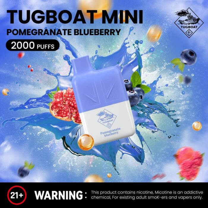 Tugboat-Mini-2000-Puffs-2-Nicotine-Disposable-Vape-in-UAE-Pomegranate Blueberry