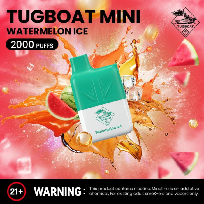 Tugboat-Mini-2000-Puffs-2-Nicotine-Disposable-Vape-in-UAE-Watermelon ice