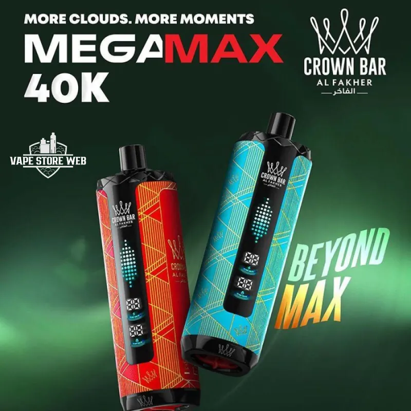 Al Fakher Crown Bar Mega Max 40K Disposable Vape in Dubai 1 Al Fakher Crown Bar Mega Max 40k Disposable Vape In Dubai
