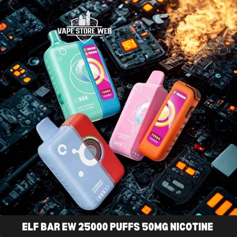 CRYSTAL Fire Pro Ultra 18000 Puffs Disposable Vape Review in Dubai 4 Elf Bar Ew 25000 Puffs 50mg Nicotine Ice Adjustable Disposable Vape
