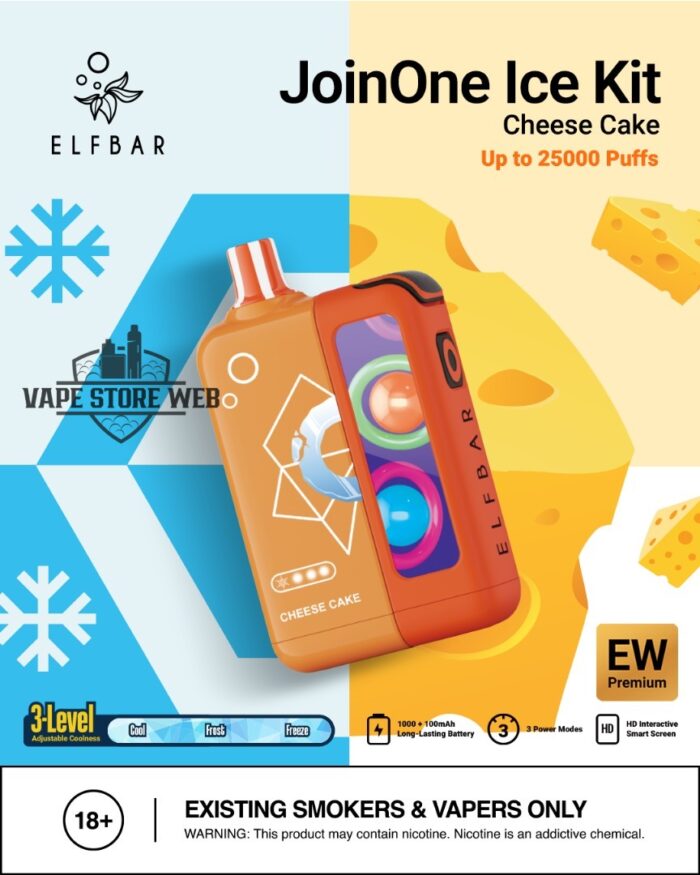 elf bar joinone ice kit in uae cheese cake