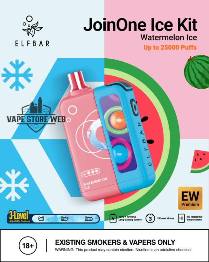 elf bar joinone ice kit in uae watermelon ice