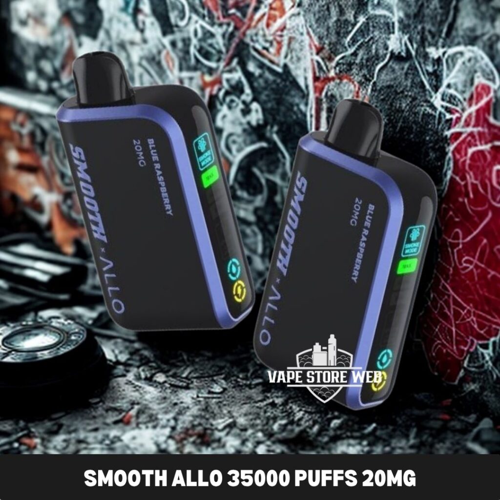 Smooth full range guide: Smooth Allo 35000 puffs 20MG disposable vape