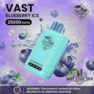 Tugboat Vast 25k 50mg Blueberry Ice