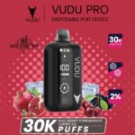 vudu pro 30k puffs 20 mg blackberry pomegranate cherry ice