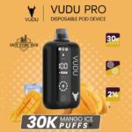 vudu pro 30k puffs 20 mg mango ice