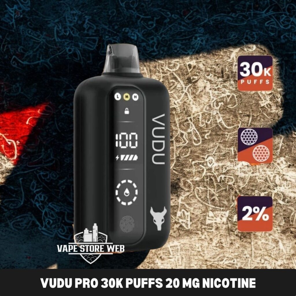 Vudu pro 30000 puffs 20mg nicotine
