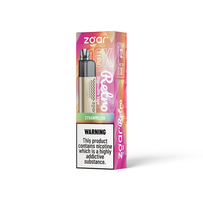 zagr retro 10000 puffs 5_(50mg) nicotine Strawmelon