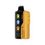 Elfbar trio up to 40000 puffs 50mg nicotine 4 mesh coil disposable vape in Dubai pineapple-lime