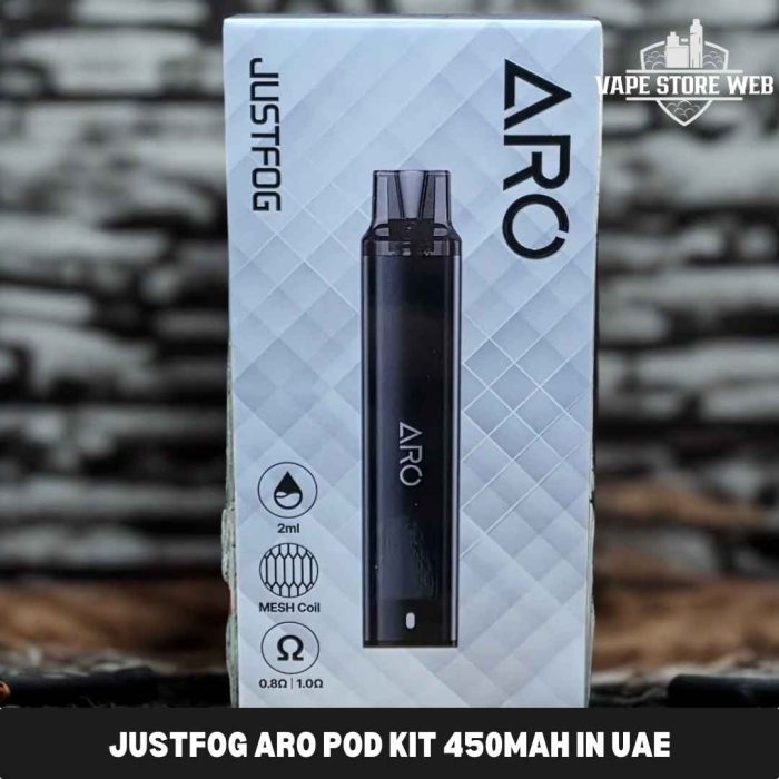 JUSTFOG ARO Pod Kit 450mAh In UAE JUSTFOG ARO Pod Kit 450mAh In UAE