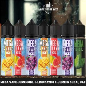 MEGA Vape Juice 60ml E Liquid 12mg E Juice In Dubai, UAE