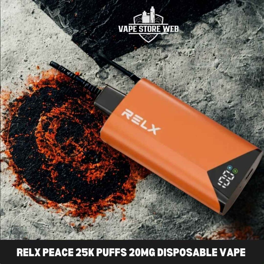 Relx peace 25k puffs 20mg disposable vape
