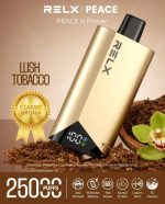 RELX Peace 25k puffs 20MG Disposable Vape in Dubai Lush Tobacco