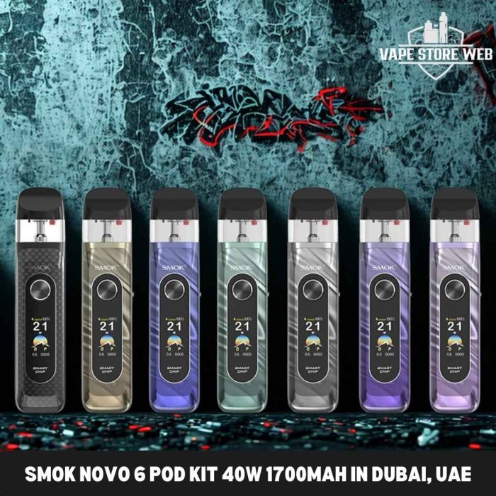 SMOK Novo 6 Pod Kit 40W 1700mAh In DUBAI, UAE