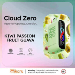 Sikary Cloud Zero 20000 Puffs Disposable 20mg In Dubai   Kiwi Passion Fruit Guava