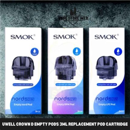 UWELL Crown D Empty Pods 3ml Replacement Pod Cartridge in Dubai, UAE