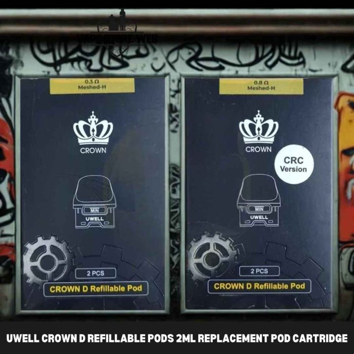UWELL Crown D Refillable Pods 2ML Replacement Pod Cartridge in Dubai, UAE