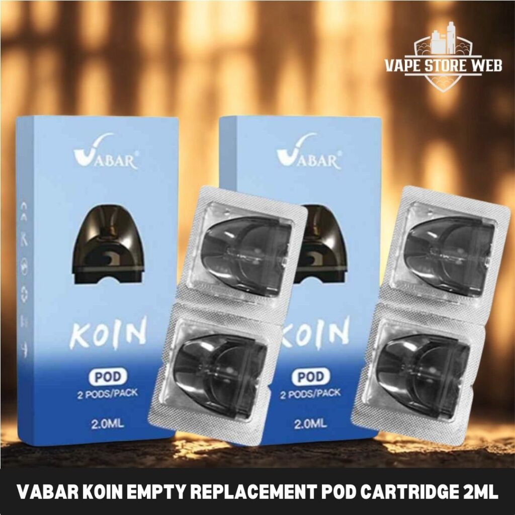 Vabar koin empty replacement pod cartridge