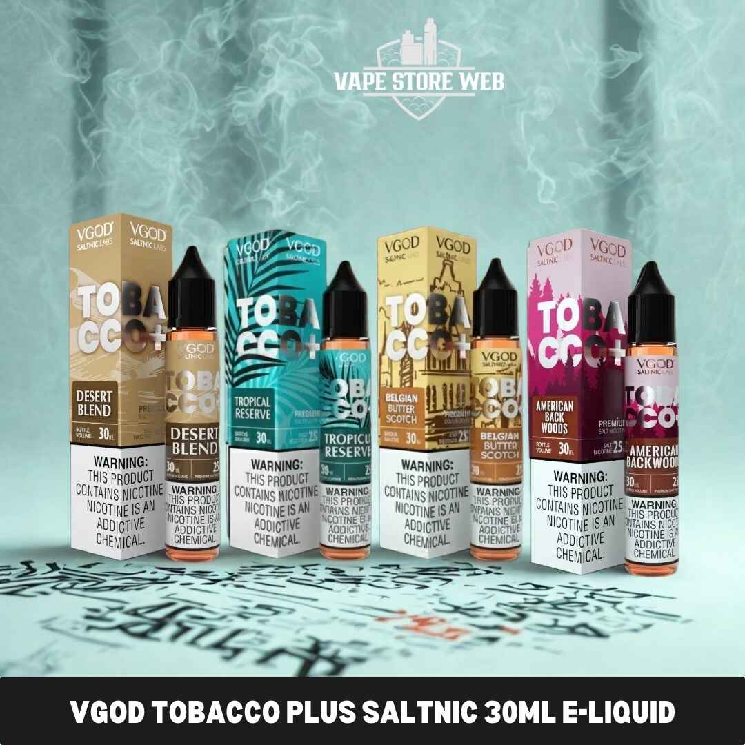 VGOD Tobacco Plus Saltnic 30ml E-Liquid 25mg & 50mg in DUBAI,UAE