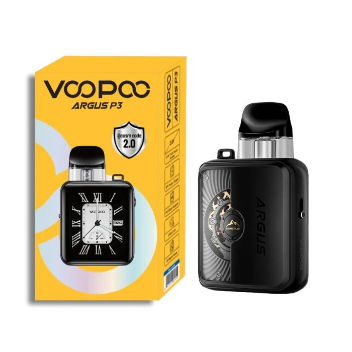 VOOPOO Argus P3 Pod Kit in Dubai Black Metal