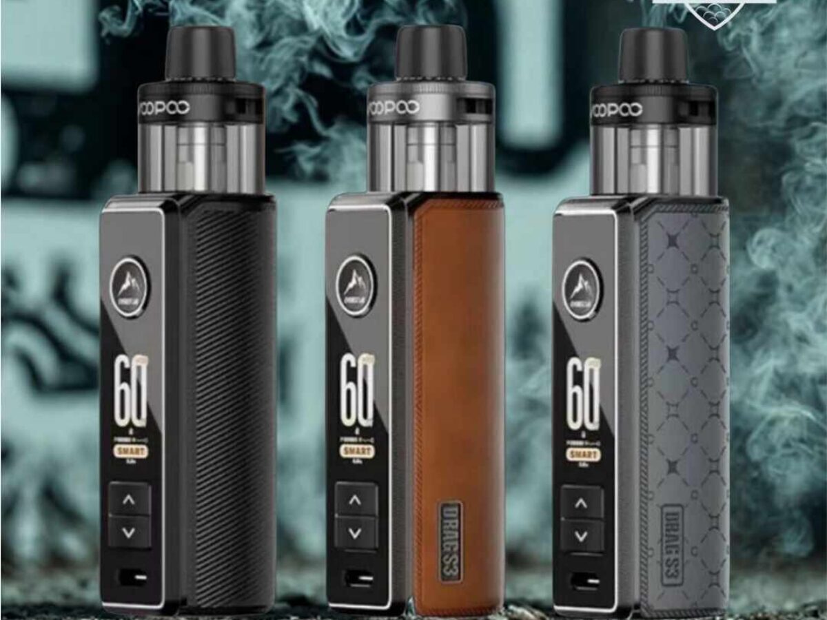 VOOPOO Drag S3 Kit 60W In Dubai | 2500mAh PnP X Pod Mod