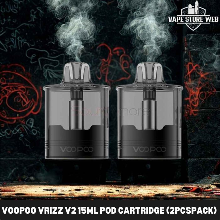 VOOPOO VRIZZ V2 15ml Pod Cartridge (2pcspack) in Dubai VOOPOO VRIZZ V2 15ml Pod Cartridge (2pcspack) in Dubai
