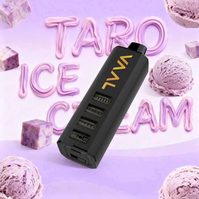 Vaal 50k Disposable Vape in Dubai Taro Ice Cream