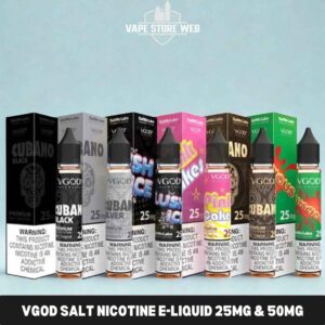 Vgod Salt Nicotine E Liquid 25mg & 50mg In Dubai