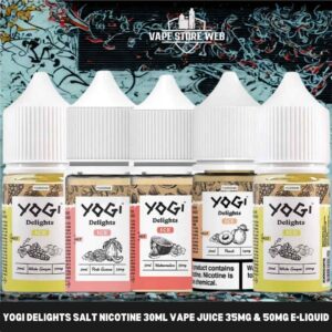 YOGI Delights Salt Nicotine 30ml Vape Juice 35mg & 50mg E Liquid In Dubai, UAE