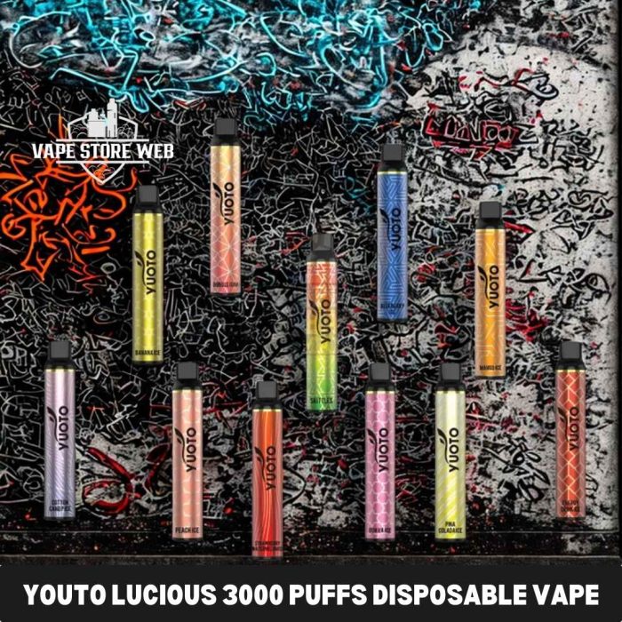Youto Lucious 3000 puffs Disposable Vape in UAE Youto Lucious 3000 puffs Disposable Vape in UAE