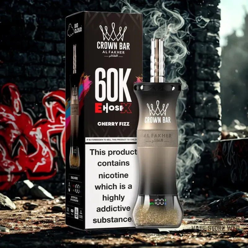 Al Fakher E-hore 60k puff Disposable Vape in Dubai 6 Alfakher E Hore 60k Puff Disposable Vape In Dubai Cherry Fizz
