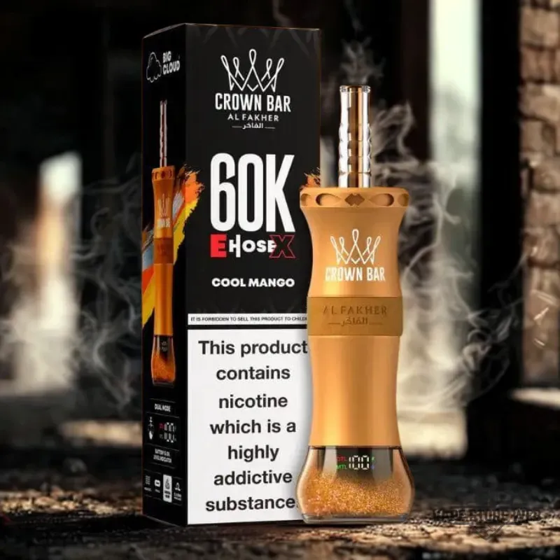 Al Fakher E-hore 60k puff Disposable Vape in Dubai 7 Alfakher E Hore 60k Puff Disposable Vape In Dubai Cool Mango