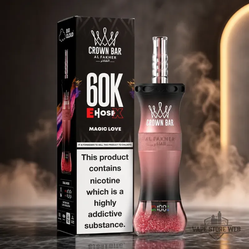 Al Fakher E-hore 60k puff Disposable Vape in Dubai 11 Alfakher E Hore 60k Puff Disposable Vape In Dubai Magic Love