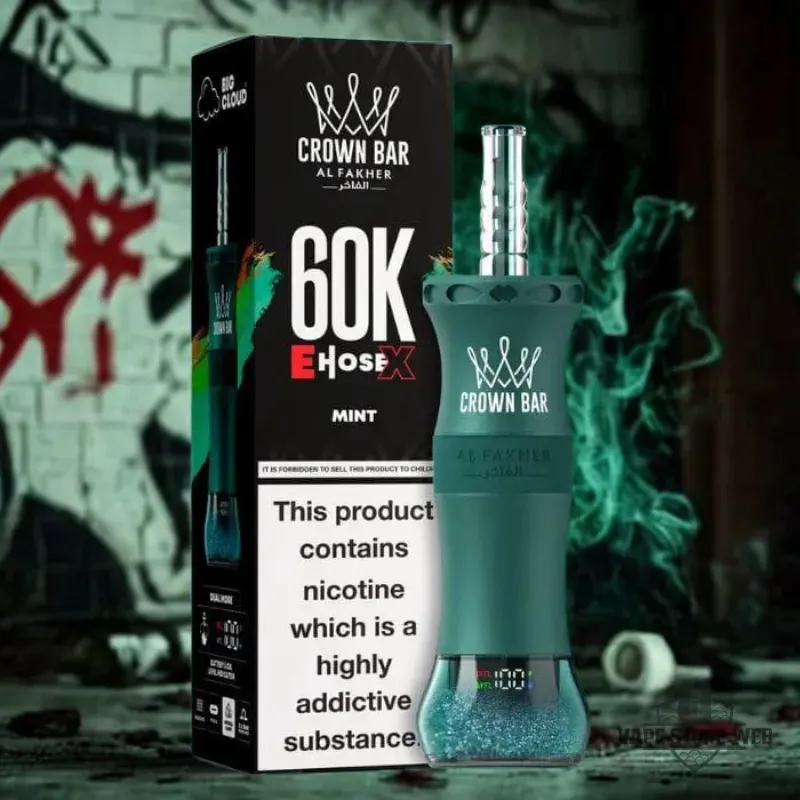 Al Fakher E-hore 60k puff Disposable Vape in Dubai 13 Alfakher E Hore 60k Puff Disposable Vape In Dubai Mint