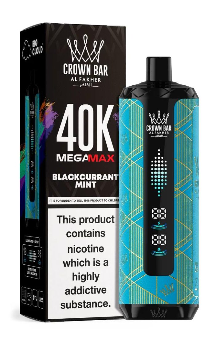 crown bar Al fahker v2.0 mega max BLACKCURRANTMINT
