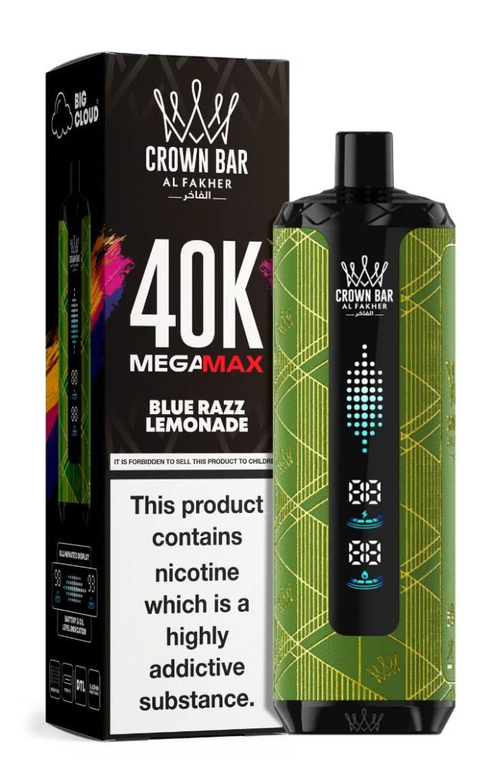 crown bar Al fahker v2.0 mega max BLUERAZZLEMONADE