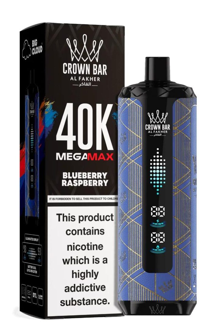 crown bar Al fahker v2.0 mega max Blueberry Raspberry