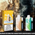 elfbar ice king pro 40000 puffs disposable vape in Dubai