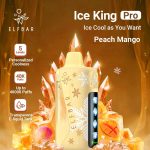 elfbar ice king pro 40000 puffs disposable vape in Dubai peach mango