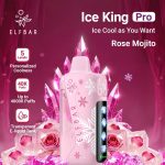 elfbar ice king pro 40000 puffs disposable vape in Dubai rose mojito