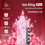 elfbar ice king pro 40000 puffs disposable vape in Dubai strawberry ice